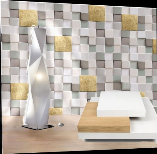 Archisio - Showroom di Leather Studio Design srl - Produciamo su progetto piastrelle in pelle fisse o removibili in forme dimensione effetti e colori personalizzati e all occorenza esclusivi per interni di abitazioni hotel yacht a vetrine di nego