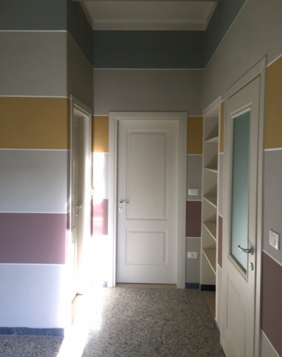 Archisio - Lavoro di Visetdecora - Tre soci artigiani con esperienza pluridecennale nel campo della decorazione e del restauro provenienti da percorsi formativi e lavorativi differenti collaborano da oltre quindici anni Decoratori at