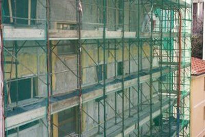 Archisio - Lavoro di Vescio Srl - La ditta vescio si occupa di tinteggiature edili di decorazione di interni di decorazione di facciate di restauro conservativo di sbiancamenti ed anche di opere di manutenzione La vescio opera co