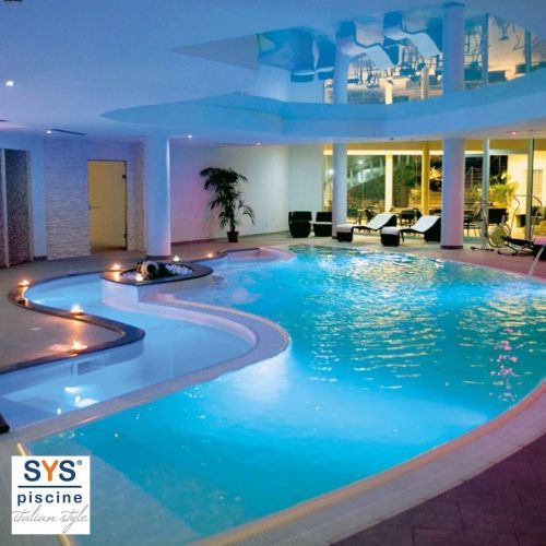 Archisio - Showroom di Sys Piscine Italian Style - Costruzione piscine e centri benessere Concessionaria ufficiale piscine castiglione e piscine natural bio e design Centri benessere home spa