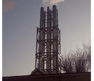 Archisio - Showroom di Lobe Camini - Lobe camini progetta e realizza sistemi di ogni tipo per lespulsione dei prodotti della combustione adatti ad abitazioni condomini e aziende di ogni dimensione Nel corso di 40 anni di attivit lo