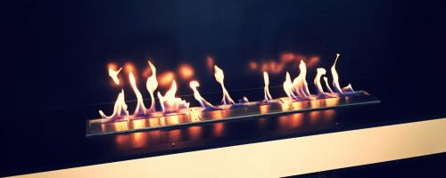 Archisio - Showroom di Fuocobio - Fuocobio progettazione realizzazione e vendita di camini a bioetanolo bruciatori e accessoriIl camino alimentato a bioetanolo combustibile ecologico dallelevato potere riscaldante prodo