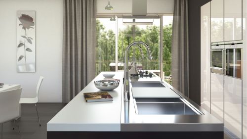 Archisio - Progetto di Cz Graphic Space - Ci occupiamo di modellazione grafica 3d e rendering dal progetto architettonico pi complesso al piccolo oggetto di arredamento o designDefinizione di materiali e rendering di tipo realistico o co