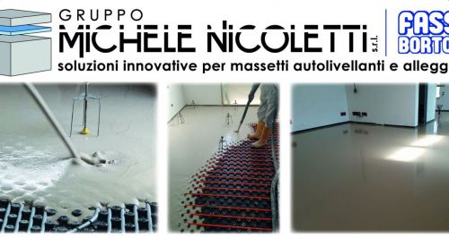 Archisio - Lavoro di Gruppo Michele Nicoletti Srl Massetti Autolivellanti E Alleggeriti - Azienda specializzata nella realizzazione di massetti autolivellanti e alleggeriti fluidi che vanno dalla parte esterna massapendii su solai di copertura con materiali leggeri altamente coibenti a ma