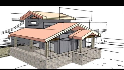 Archisio - Progetto di Nicol Titone - Progettazione 2d e 3d - disegno tecnico