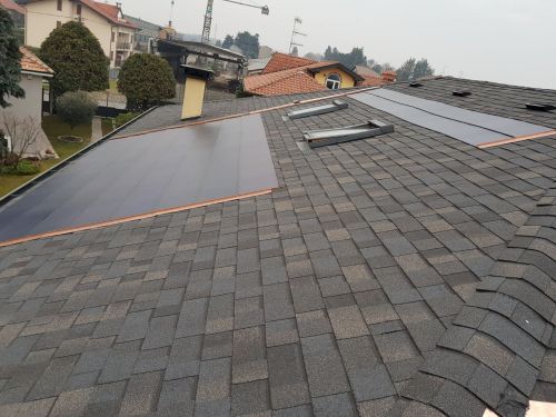 Archisio - Lavoro di Grillo Coperture - Smaltimento amianto rifacimento coperture impermeabilizzazioni lattoneria linea vita