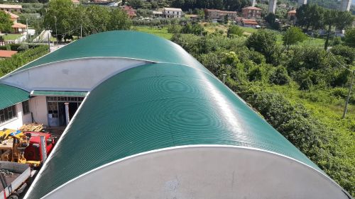 Archisio - Lavoro di Castaldi Srl - La nostra attivit primaria la bonifica dellamianto compatto - eternit - serbatoi lastre canne fumarie tubazioni Trattiamo sia piccoli che grandi quantitativi ponendo sempre e comunque la