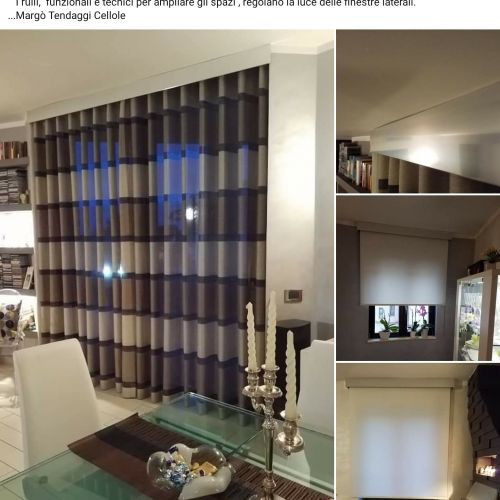 Archisio - Lavoro di Margo Tendaggi - Marg tende si occupa di ideazione realizzazione e installazione di arredi tessili interni elaborando soluzioni specifiche per ogni tipologia di richiesta e per ogni cliente Attraverso una consul