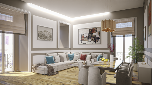 Archisio - Progetto di 3dita - Modellazione 3d e render3ds max vray sketchup