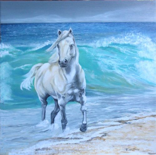 Archisio - Showroom di Ezio Bruno - Eseguo dipinti ritratti ad olio su tela ardesia