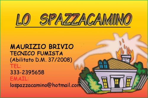 Archisio - Lavoro di Lo Spazzacamino Maurizio - Spazzacamino Canne fumarie Manutenzione stufe caldaie pellet legnaVideosipezioni