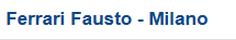 Archisio - Impresa Ferrari Fausto - Vetraio - Milano MI