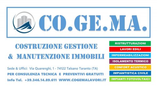 Archisio - Impresa Cogema Srls - Costruzioni Civili - Taranto TA