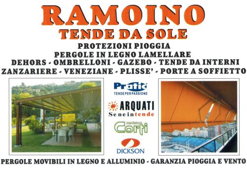 Archisio - Rivenditore Tende Da Sole Ramoino - Gazebo e Pergolati - Chiusanico IM