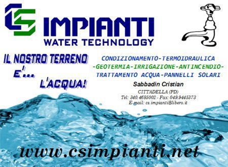 Archisio - Impresa Cs Impianti Termoidraulici Di Sabbadin Cristian - Impianti Idraulici - Cittadella PD