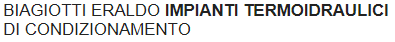 Archisio - Impresa Biagiotti Impianti - Impianti Idraulici - Cartoceto PU