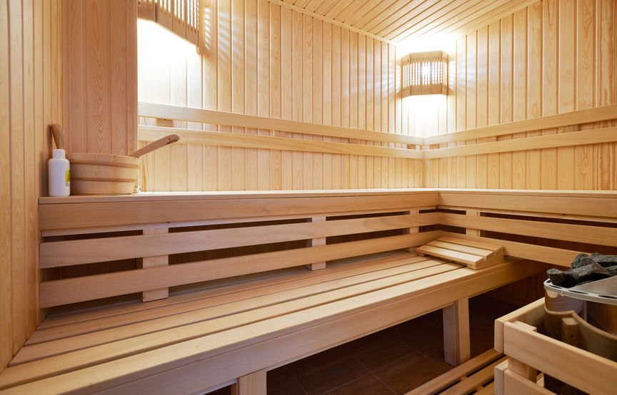 panche per sauna