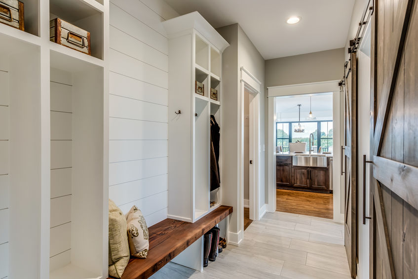 Mudroom country chic
