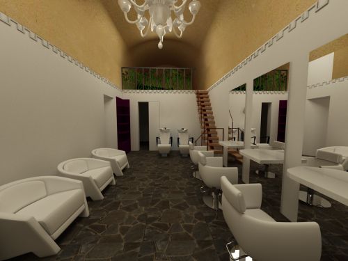 Archisio - Marco Tamborrini - Progetto Centro estetico parrucchiere