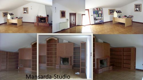 Archisio - Francesco Federici - Progetto Mansarda-studio