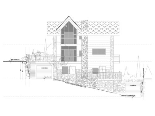 Archisio - Michele Ricupero - Ecoarchitettare Studio - Progetto Edificio bifamiliare - sarre ao