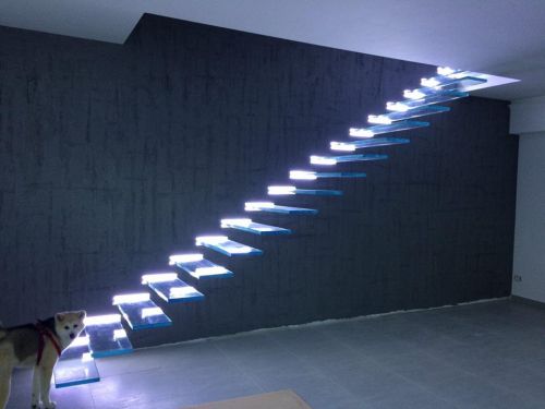 Archisio - Creative Glass Art - Progetto Scale in vetro