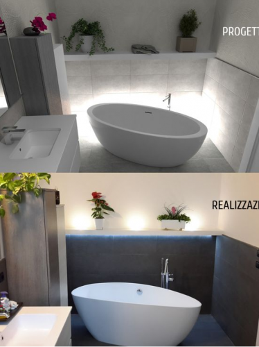 Archisio - Serena Casa Impresa Edile - Progetto Rifacimento bagno