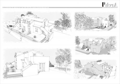 Archisio - Cristina Colombini - Progetto Quattro appartamenti in villa