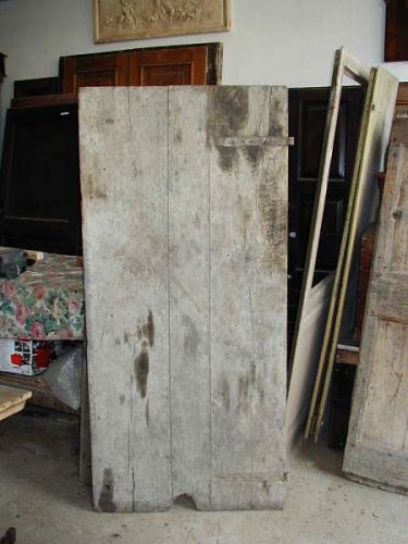 Archisio - Portantica - Porte E Portoni Vecchi Ed Antichi - Progetto Porta antica rustica restaurata e resa scorrevole raso muro