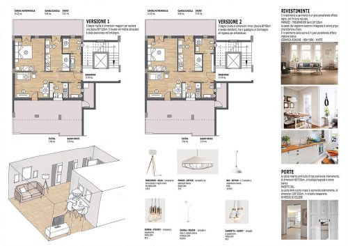 Archisio - Sara Gerini - Progetto Ristrutturazione piccolo appartamento