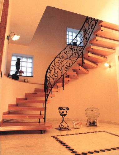 Archisio - Arte In Ferro Battuto Di Santo Marano - Progetto Scale e ringhiere