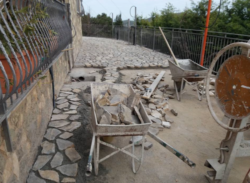 Archisio - Impresa Edile Artigiana Cammarata Matteo - Progetto Pavimento selciato romano