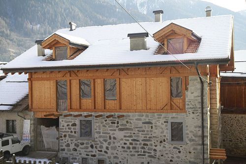 Archisio - Carpenteria Locatelli - Progetto Montaggio case in legno
