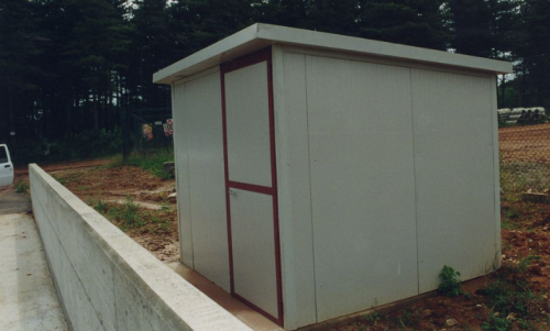 Archisio - Nervo Valerio - Progetto Box da ufficio e ricovero attrezzi e arredamento urbano