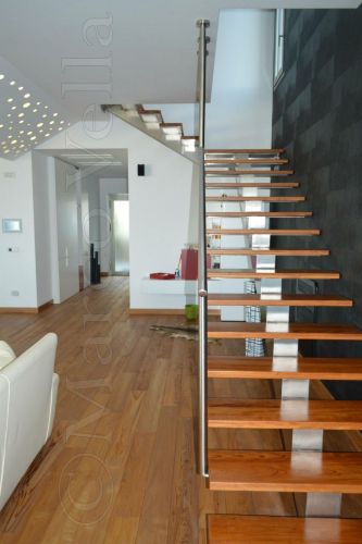 Archisio - Vema Parquet - Progetto Rivestimento in legno per le scale