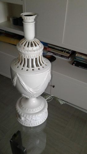 Archisio - Falegnameria Restauro Alaimo - Progetto Restauro lampada in ceramica