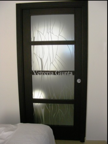 Archisio - Vetretia Giunta - Progetto Vetrate con sabbiatura