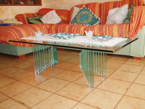 Archisio - Mm Vetro - Progetto Tavolini in vetro