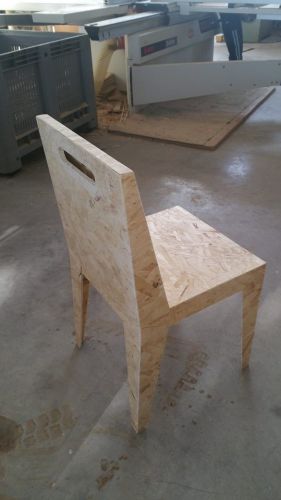 Archisio - Falegnameria Bassi - Progetto Sedia osb