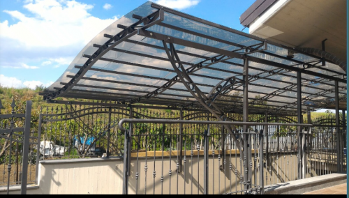 Archisio - Lcs Srl Carpenteria Metallica - Progetto Pensiline per edifici privati