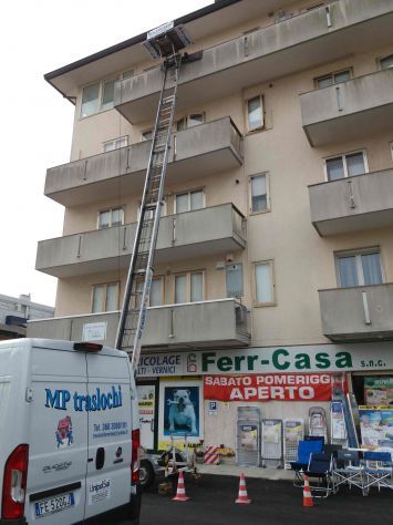 Archisio - Mp Traslochi - Progetto Scala aerea