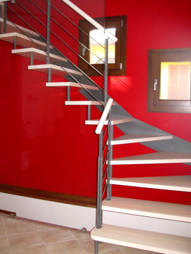 Archisio - Rocca Pierangelo - Progetto Scale in legno