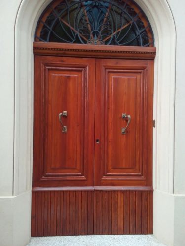 Archisio - Sani Falegnameria - Progetto Porta in legno