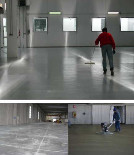 Archisio - Comes - Progetto Il pavimento industriale in cemento stampato