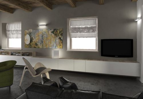 Archisio - Dario Poles - Progetto Interior design ristrutturazione casale