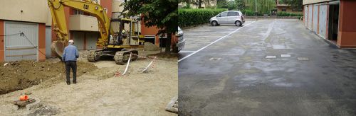 Archisio - Recuperi Edilizi Bologna - Finsag - Progetto Rifacimento parcheggi