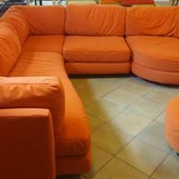 Archisio - Tappezzeria Lanciotto Fsco - Progetto Divano arancione