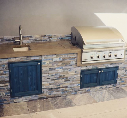 Archisio - Sos Service Italia - Progetto Cucina in muratura da esterno