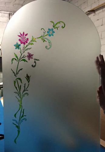 Archisio - Vetreria Anfossi - Progetto Vetrate con decorazioni