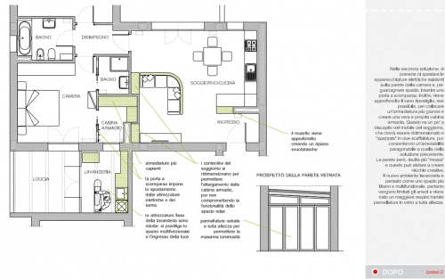Archisio - Amodo - Progetto Trasformazione di una loggia